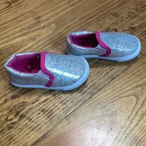 Toddler Size 5 Slide On Tennis Shoes